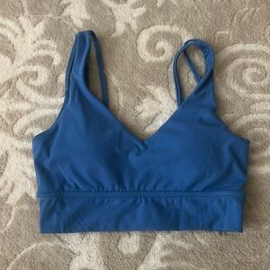 Matching blue buffbunny monarch bra. Size medium